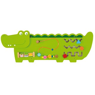 Viga Toys - Wand-muurspel - Krokodil